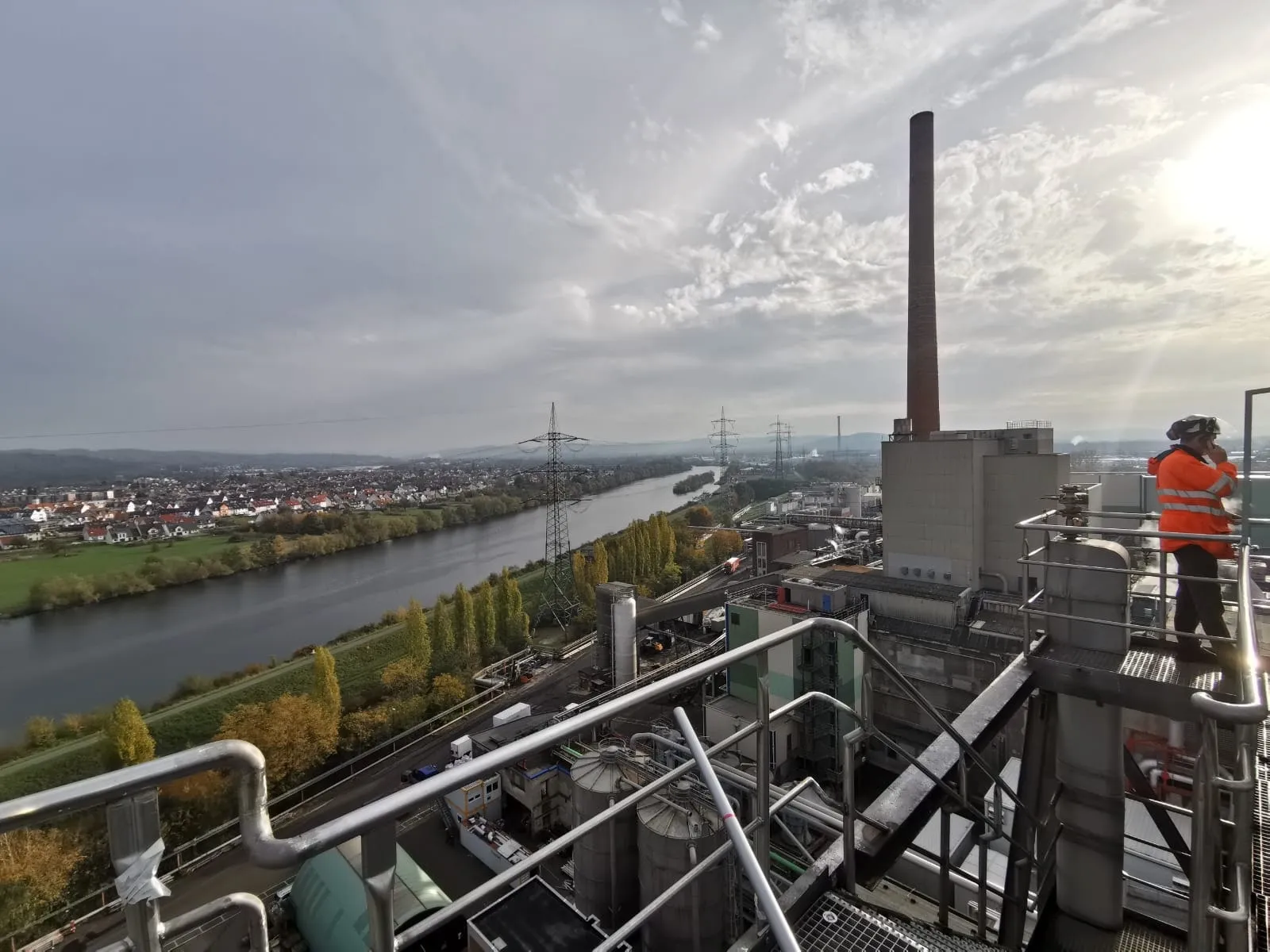 Kopterflug Inspektionsteam